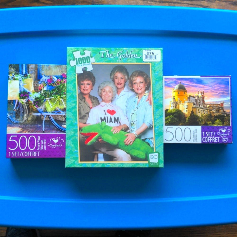 GOLDEN GIRLS 1000 PIECE PUZZLE